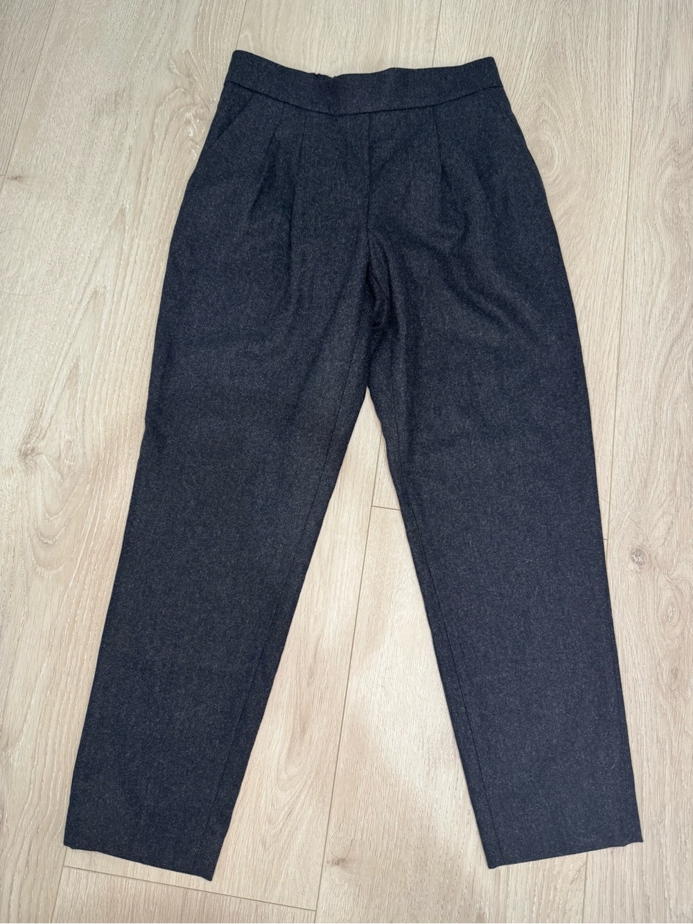 Babaton Stretch Wool Cashmere Pants Charcoal Grey Size 0